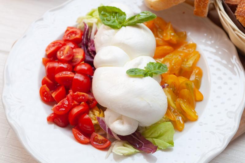 Mozzarella a treccia